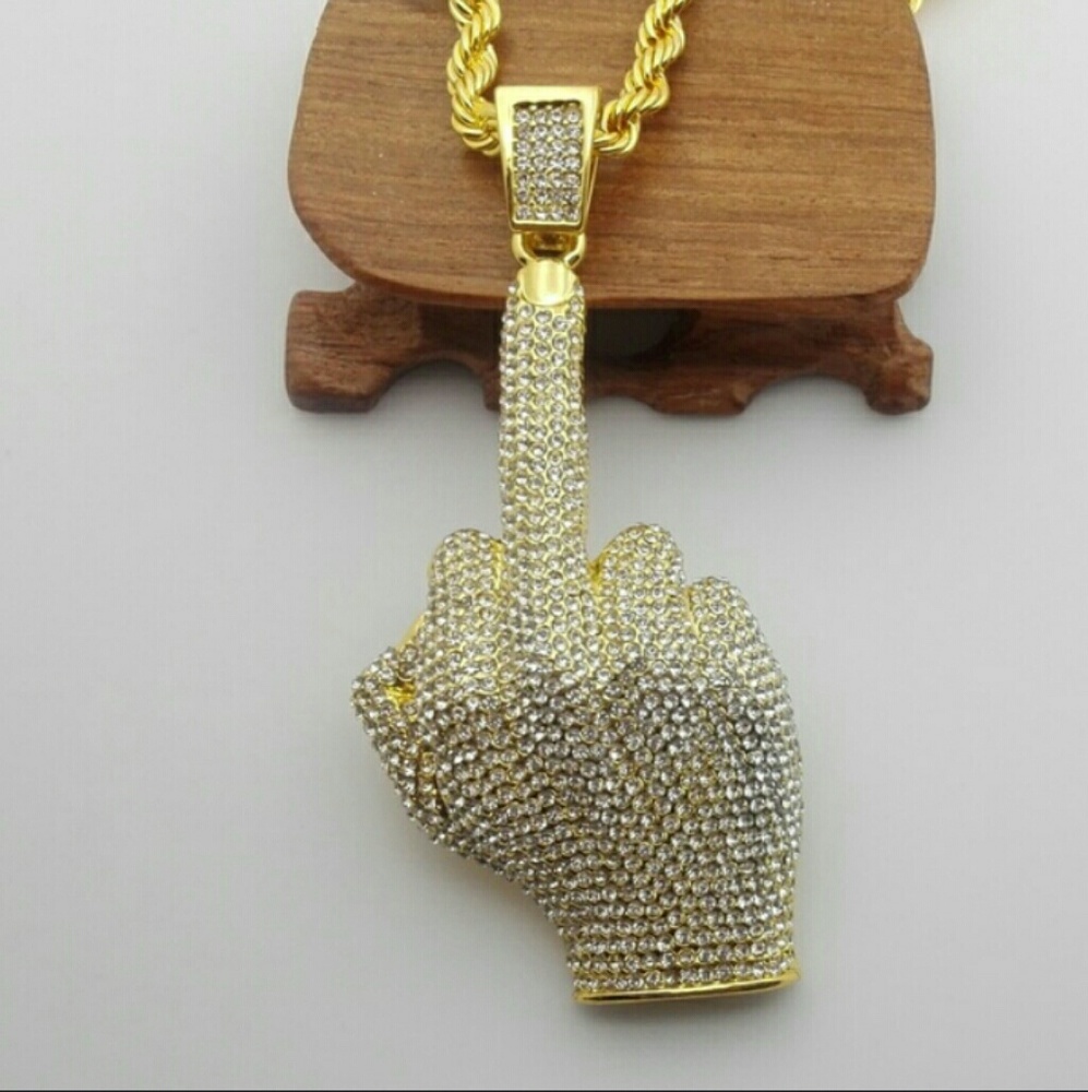 14K rapper necklace
